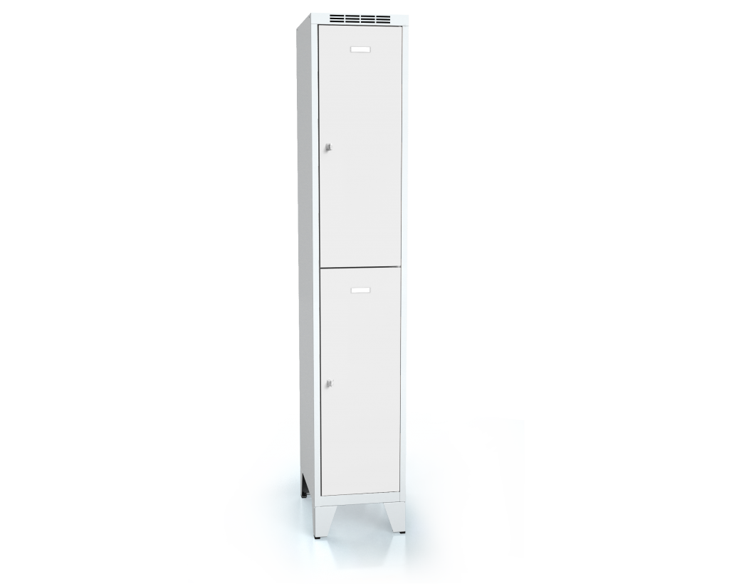  Divided cloakroom locker ALDUR 1 with feet 1920 x 350 x 500